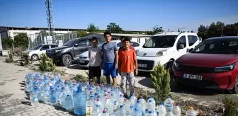 Antakya'daki Orman Yangınında Çocuklardan Anlamlı Destek
