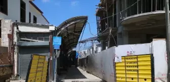 Hatay'da Tarihi Uzun Çarşı'nın Restorasyonu Devam Ediyor