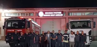 Erzurum'dan Hatay'daki Orman Yangınlarına Destek Ekipleri Yola Çıktı