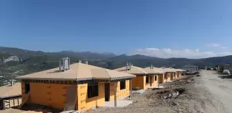 Hatay'da Deprem Sonrası 85 Kırsal Afet Konutu İnşaatı Devam Ediyor