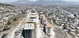 Hatay'da 622 Afet Konutunun İnşaatı Devam Ediyor