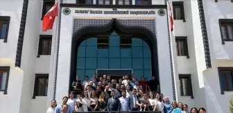 Hatay İdare Mahkemesi'nde Veda Programı Düzenlendi