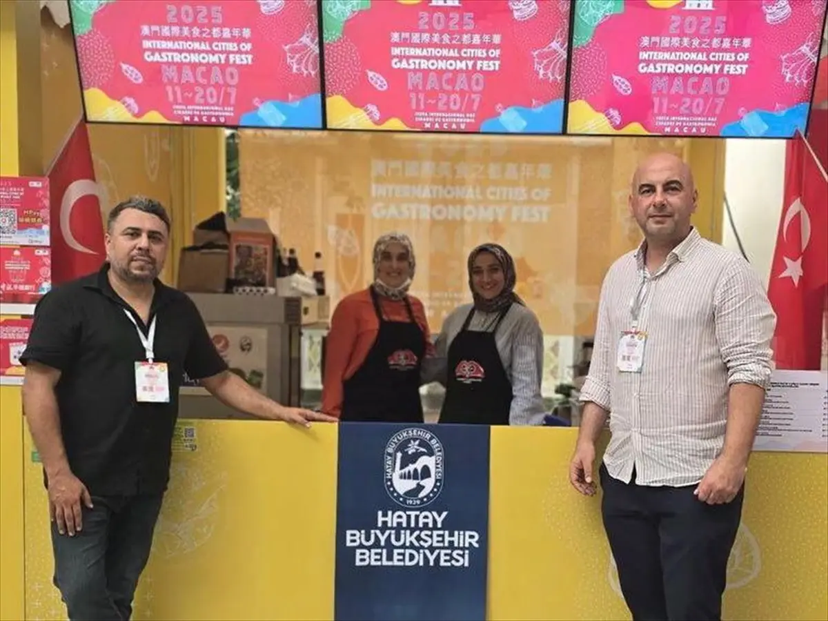 Hatay, Macao Gastronomi Festivali'nde Tanıtıldı