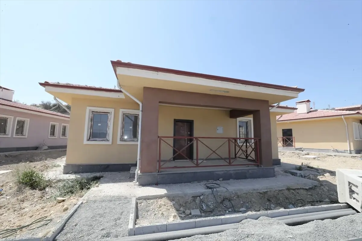 Samandağ'da Deprem Sonrası 183 Kırsal Afet Konutu İnşa Ediliyor