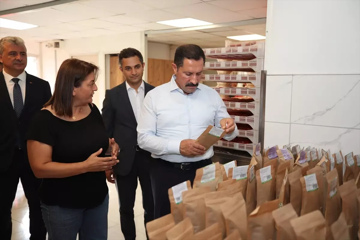 Vali Masatlı, Kadın Girişimi Kooperatifini Ziyaret Etti