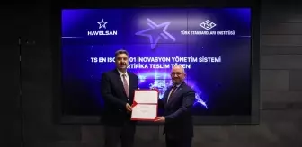 HAVELSAN, TS EN ISO 56001 İnovasyon Yönetim Sistemi Belgesi'ni Aldı