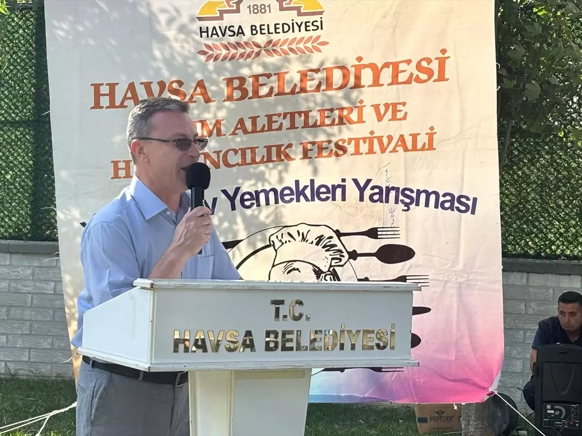 Havsa'da 8. Yöresel Ev Yemekleri Yarışması Düzenlendi