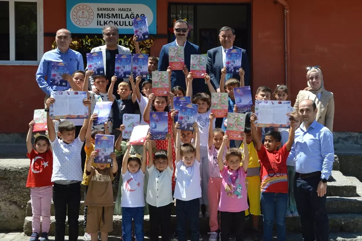 Havza'da 5 Bin 550 Öğrenci Karne Heyecanı Yaşadı