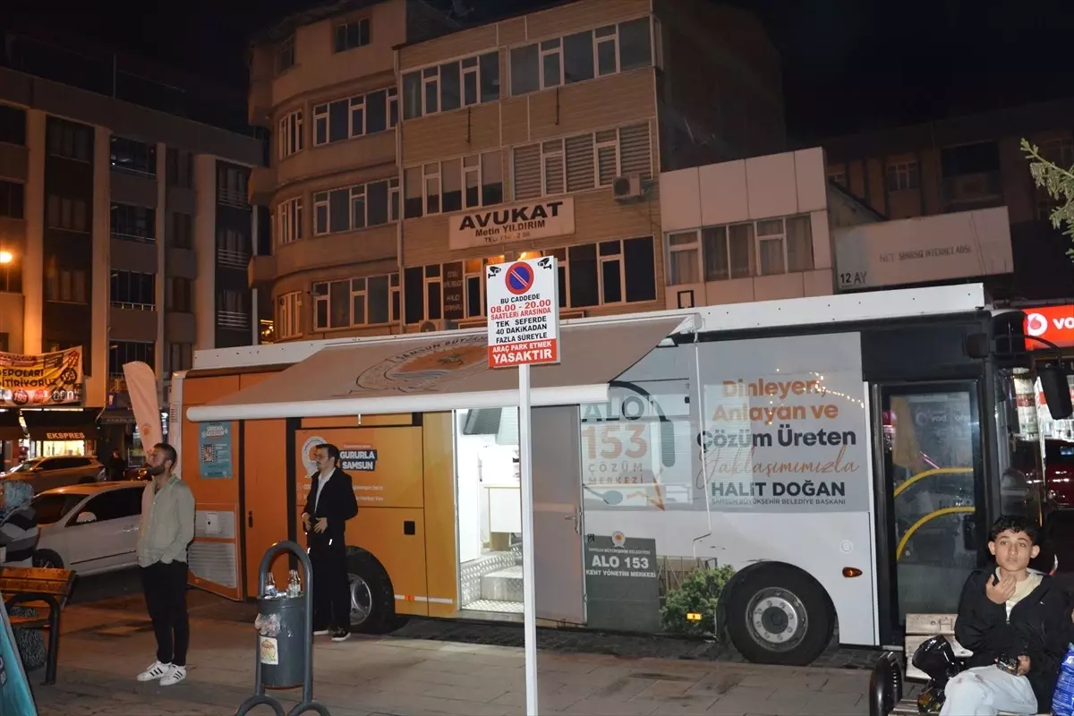 Havza'da Nostaljik Açık Hava Sinema Gecesi Düzenlendi