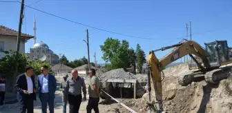Havza'da Taşkın Önleme Çalışmaları Devam Ediyor