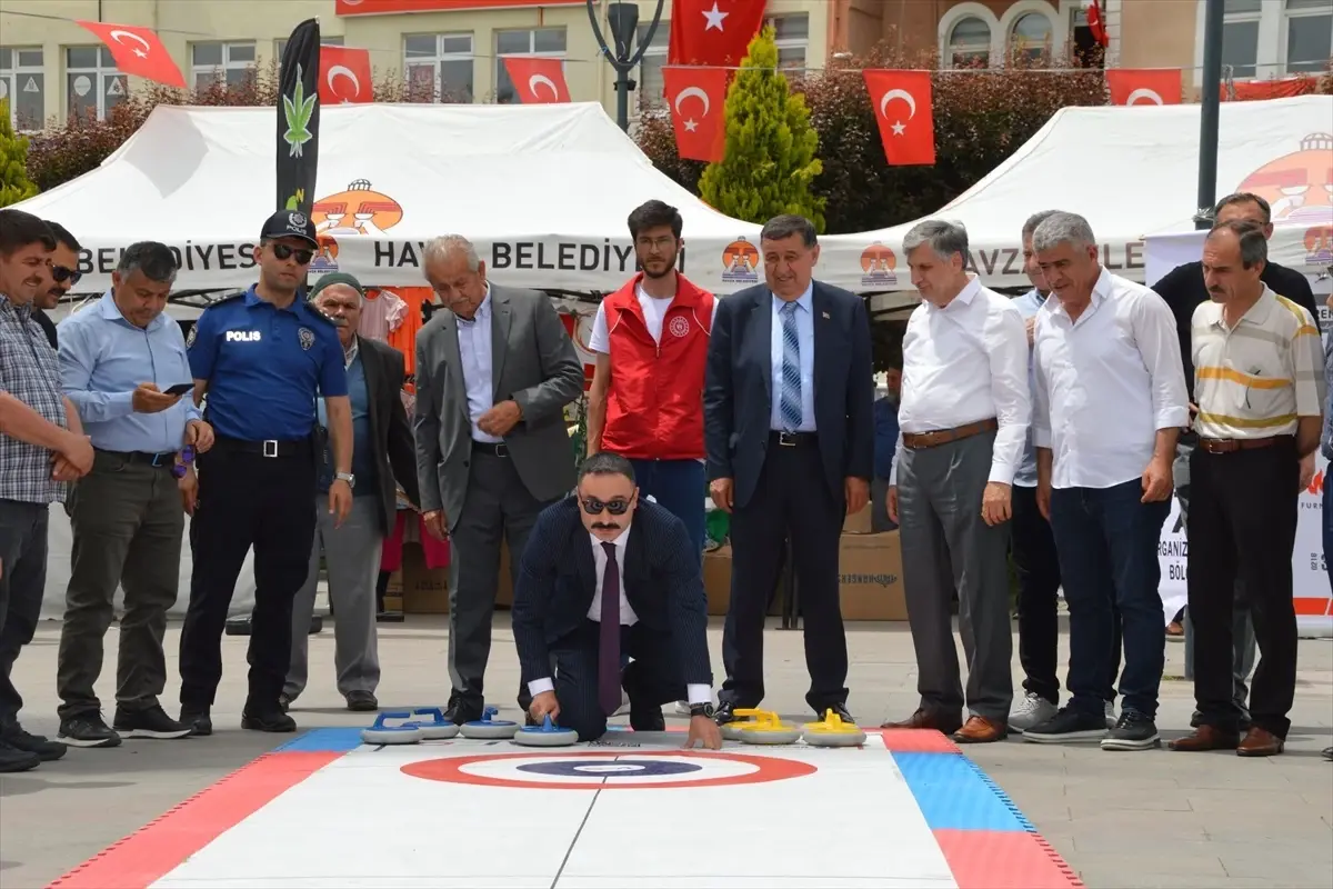 Havza'da Termal Turizm Festivali Kapsamında Spor Turnuvası Düzenlendi