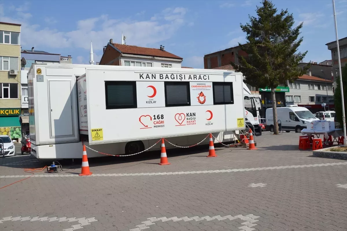 Türk Kızılay Havza'da Kan Bağışı Çalışması Düzenledi