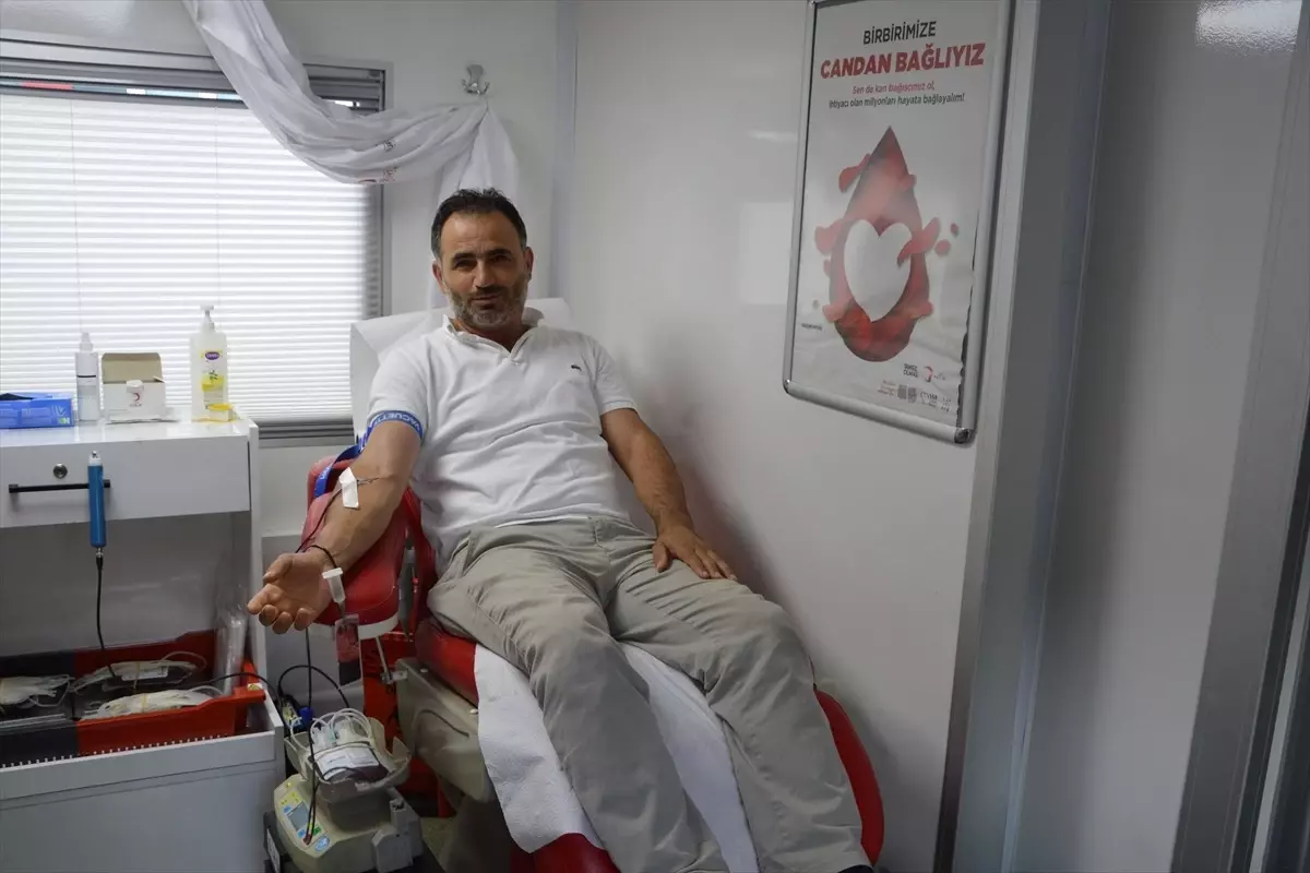 Türk Kızılay, Havza'da Kan Bağışı Kampanyası Düzenledi