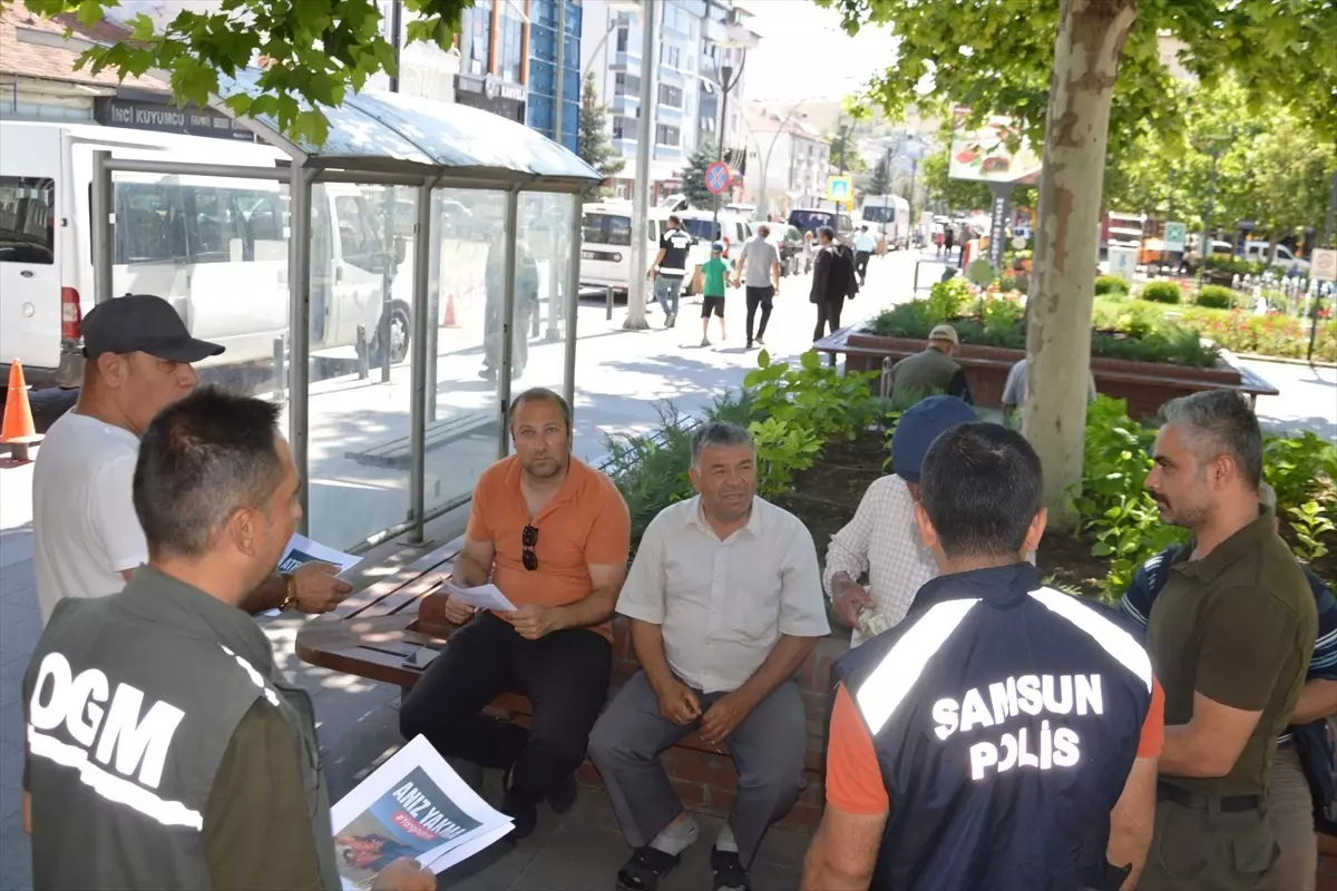 Havza'da Orman Yangınlarına Karşı Uyarılar Artırılıyor