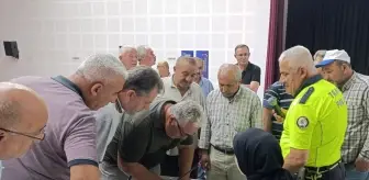 Havza'da Şoförlere Trafik Güvenliği Eğitimi