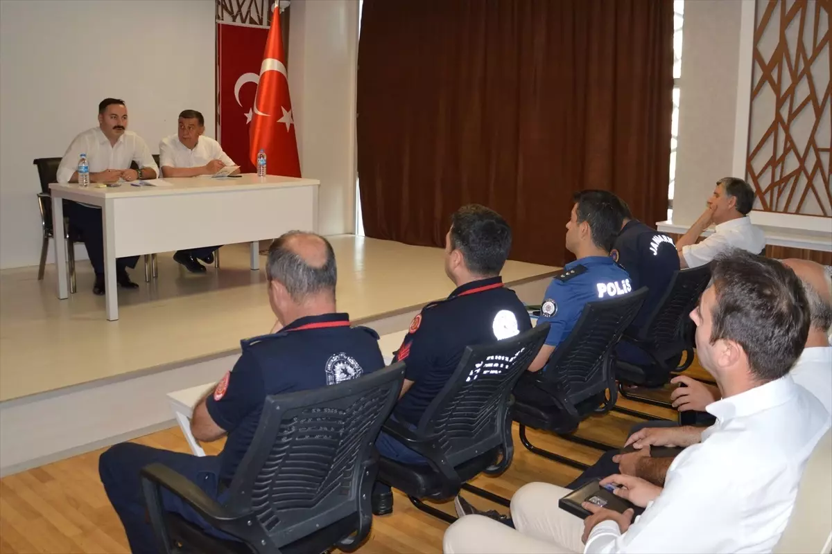 Havza'da Yangın Riski İçin Acil Toplantı