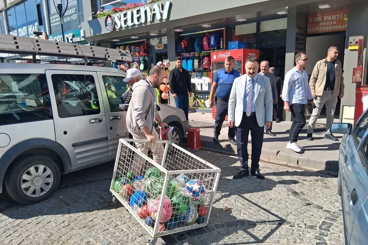 Havza'da Yol ve Kaldırım İşgalleri Denetlendi