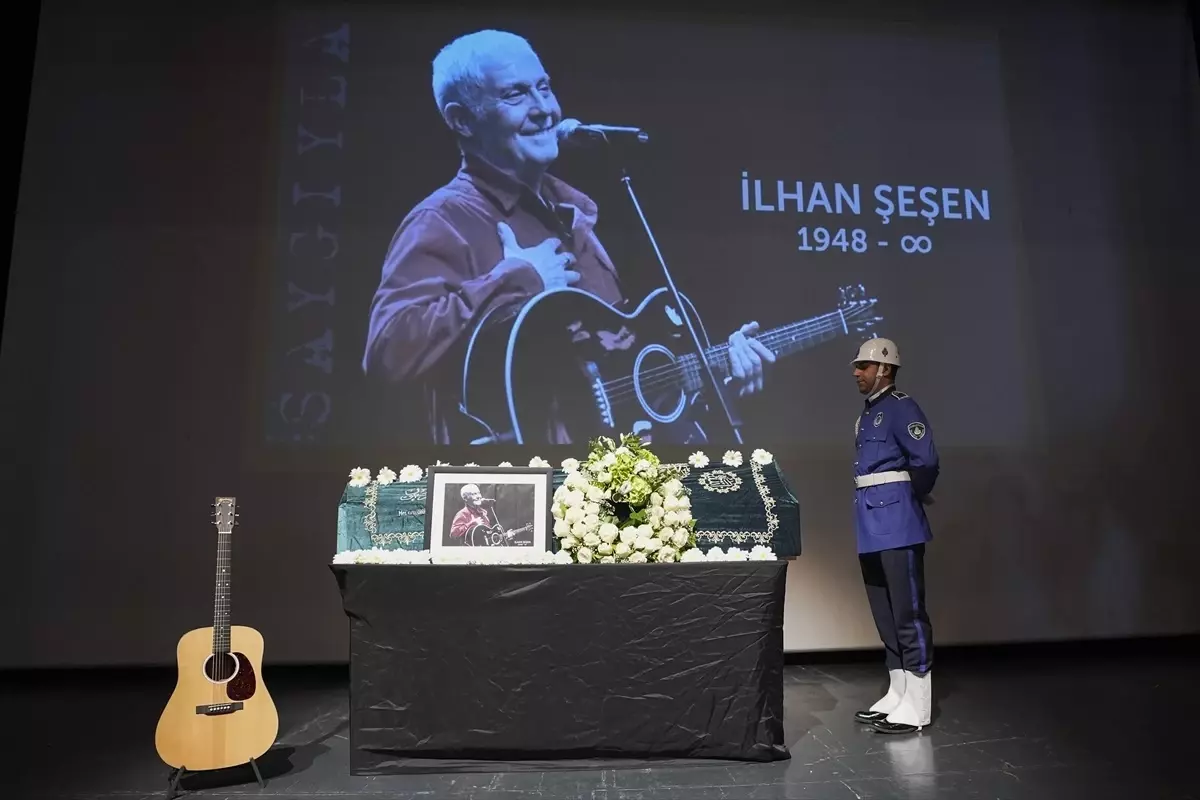 Usta Sanatçı İlhan Şeşen Son Yolculuğuna Uğurlandı