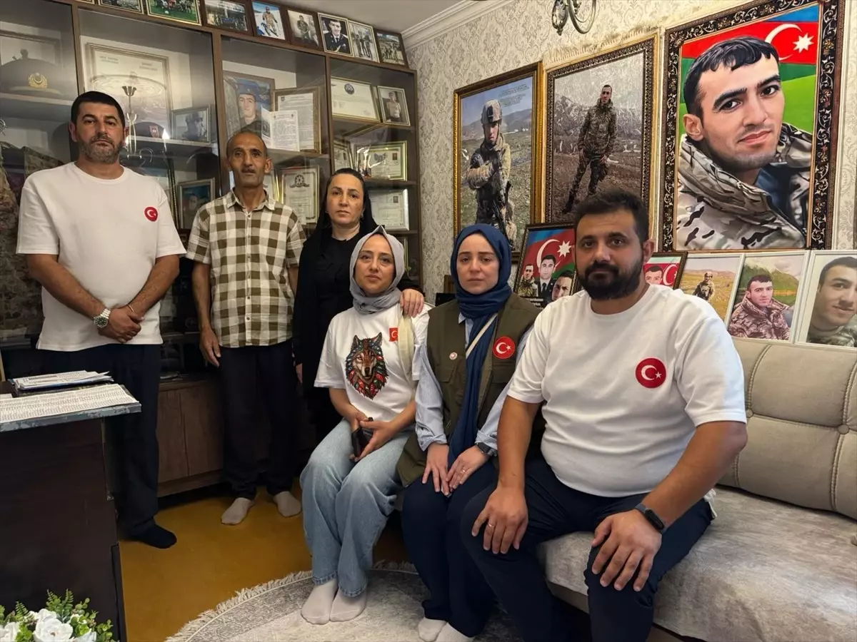 Hayatta İyilik Var Derneği, Karabağ şehitlerinin ailelerini ziyaret etti