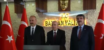 Bakan Şimşek Batman Valiliğini Ziyaret Etti
