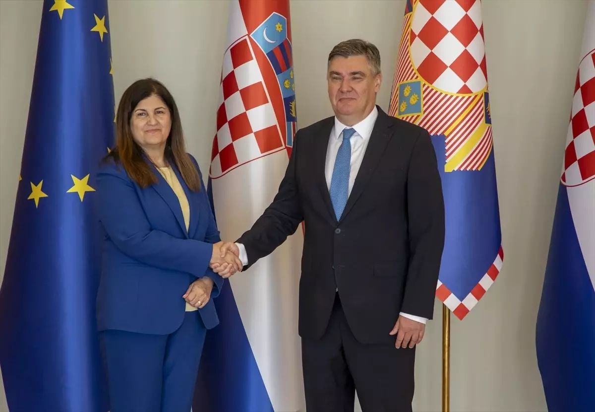 Hırvatistan Cumhurbaşkanı Milanovic'ten Filistin'in Tanınması İçin Çağrı