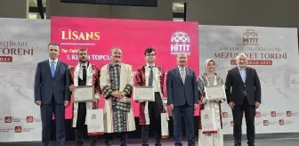Hitit Üniversitesinde Mezuniyet Töreni Coşkusu