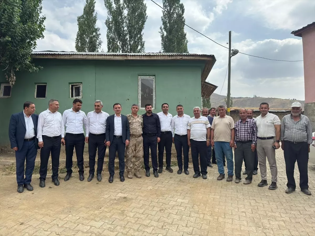 Hizan Kaymakamı Bilgin Köy Ziyaretlerine Devam Ediyor