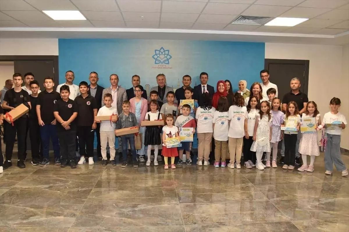 Hüyüklü Öğrenciler Konya Yarışmalarında Dereceye Girdi