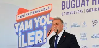 İBB'den Çatalca'da Buğday Hasat Etkinliği
