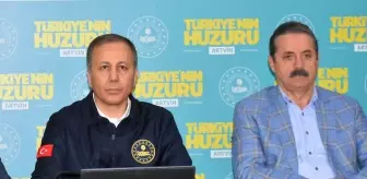 İçişleri Bakanı Yerlikaya, Artvin'de 'Türkiye'nin Huzuru Toplantısı' sonrası konuştu Açıklaması