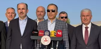 İçişleri Bakanı Yerlikaya, Konya'da bayram namazının ardından konuştu Açıklaması