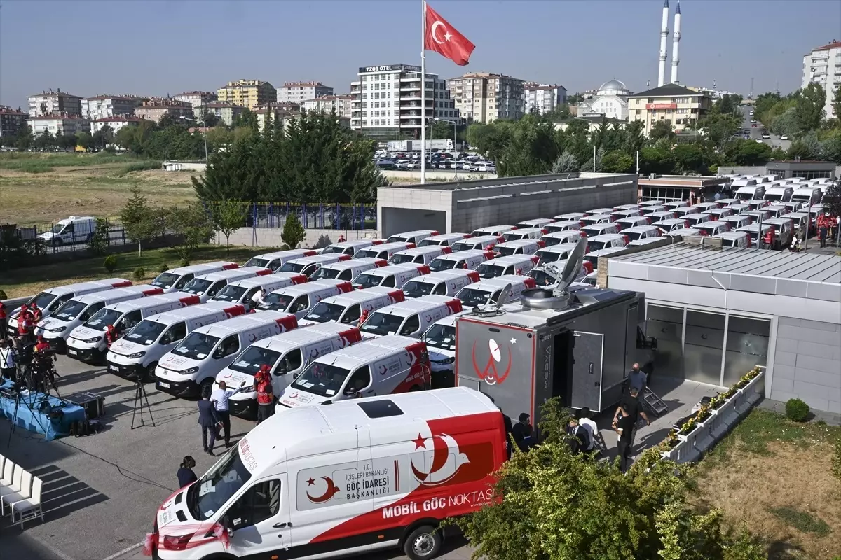 İçişleri Bakanı Yerlikaya, 'Mobil Göç Aracı Hizmete Alım Töreni'nde konuştu Açıklaması
