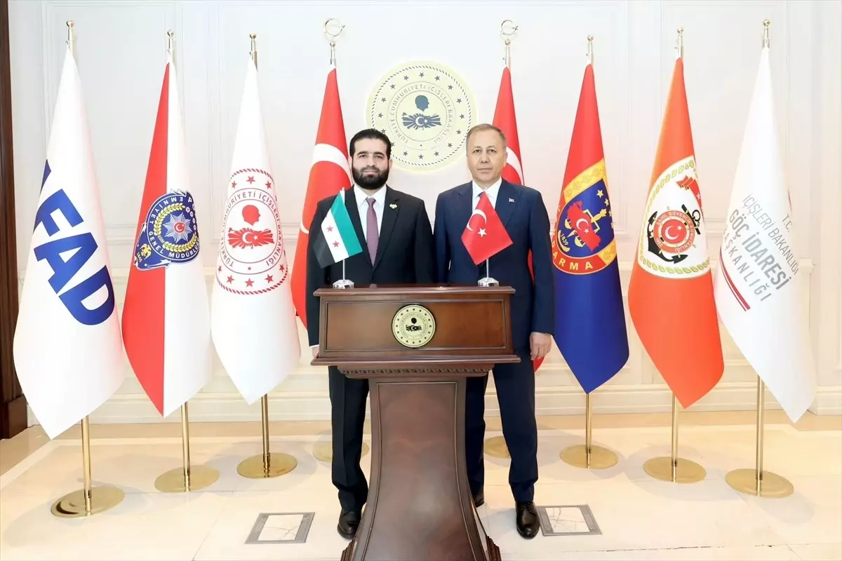 Ali Yerlikaya ve Enes Hattab Görüşmesi: Güvenlik İşbirliği Vurgusu