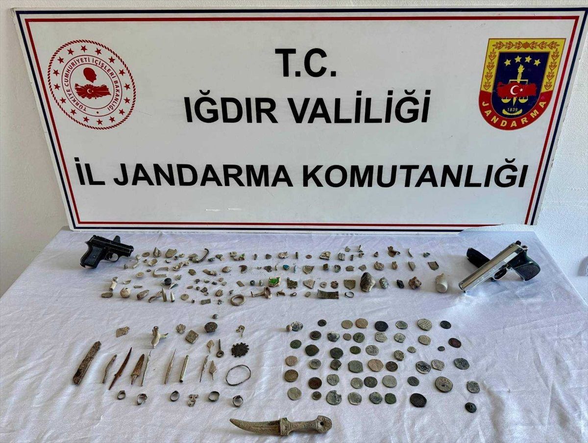 Iğdır'da Tarihi Eser Kaçakçılığı Operasyonu