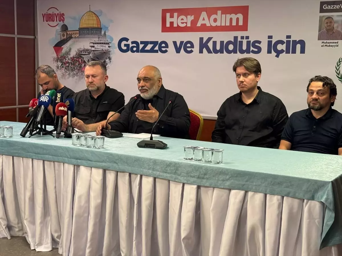 İHH'den 'Her Adım Gazze ve Kudüs İçin' yürüyüşüne davet