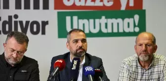 İHH'den 'Soykırım Devam Ediyor, Gazze'yi Unutma!' basın toplantısı