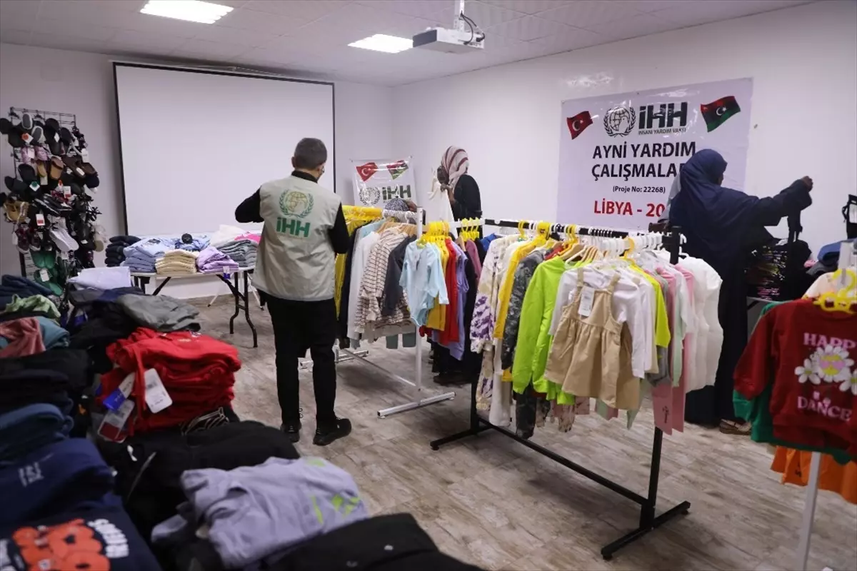 İHH, Libya'daki Sudanlı Sığınmacılara Yardımda Bulundu