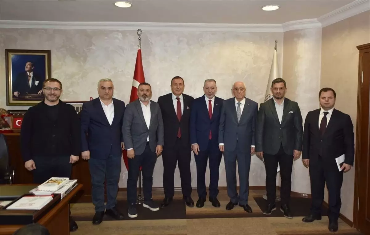 IKBY Bakanı Aydın Maruf, Trabzon TSO'yu Ziyaret Etti
