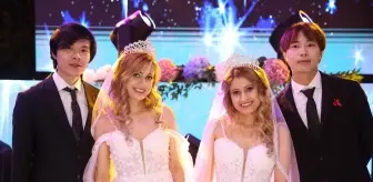 Kastamonulu İkizlerin Tayvanlı Damatlarla Düğünü