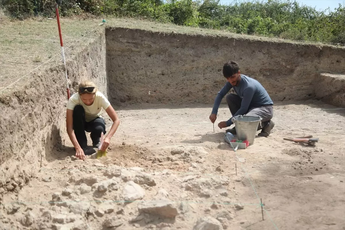 İkiztepe Höyüğü'nde İki Hediyeli Mezar Bulundu