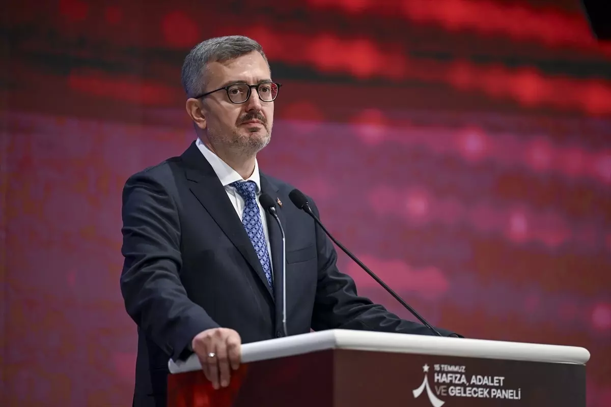 İletişim Başkanı Duran, '15 Temmuz: Hafıza, Adalet ve Gelecek Paneli'nde konuştu Açıklaması