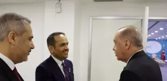 İletişim Başkanlığından Cumhurbaşkanı Erdoğan'ın Katar Başbakanı Al Sani'yi kabulüne ilişkin açıklama