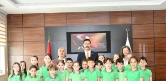 Emlak Konut Ergene Vadisi İlkokulu Öğrencilerinden Çorlu Adliyesi Ziyareti