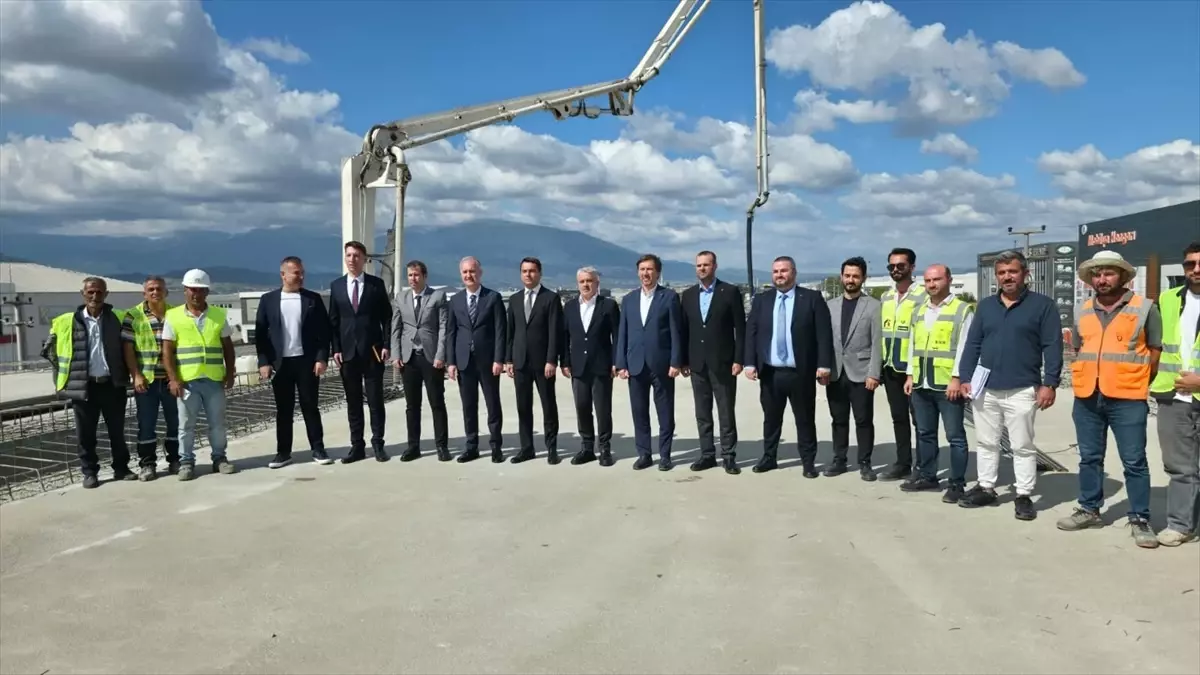 İnegöl'de Ağaç İşleri Sanayi Kavşağı çalışmalarında sona gelindi
