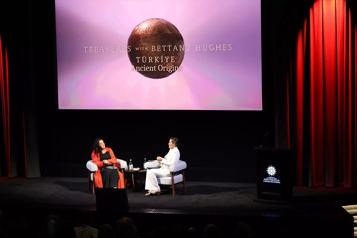 Bettany Hughes'un Belgeseli Türkiye'nin Kültürel Mirasını Londra'da Tanıttı