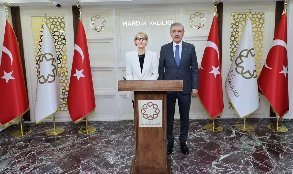 İngiltere'nin Ankara Büyükelçisi Mardin Valisi'ni Ziyaret Etti