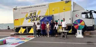 İş'te Güvenli Gelecek Tırı Samsun'da Vatandaşlarla Buluştu