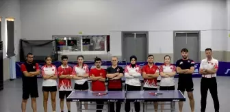 İşitme Engelli Masa Tenisi Milli Takımı Tokyo'ya Madalya Hedefiyle Hazırlanıyor