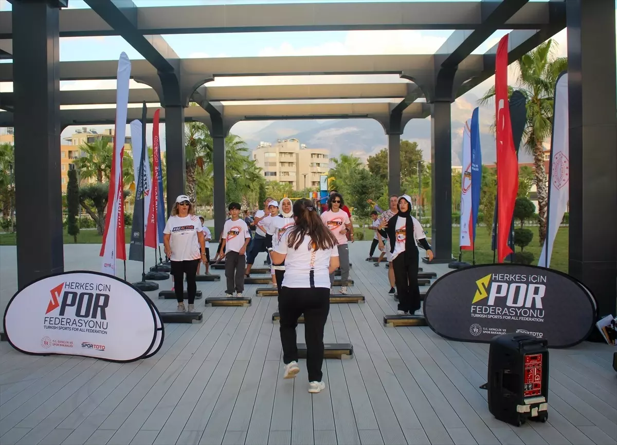 İskenderun'da Avrupa Spor Haftası Etkinlikleri Düzenlendi