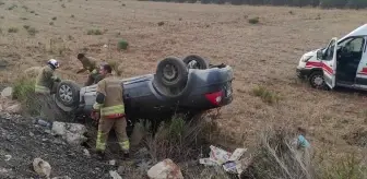 İskenderun'da Otomobil Devrildi: 2 Yaralı
